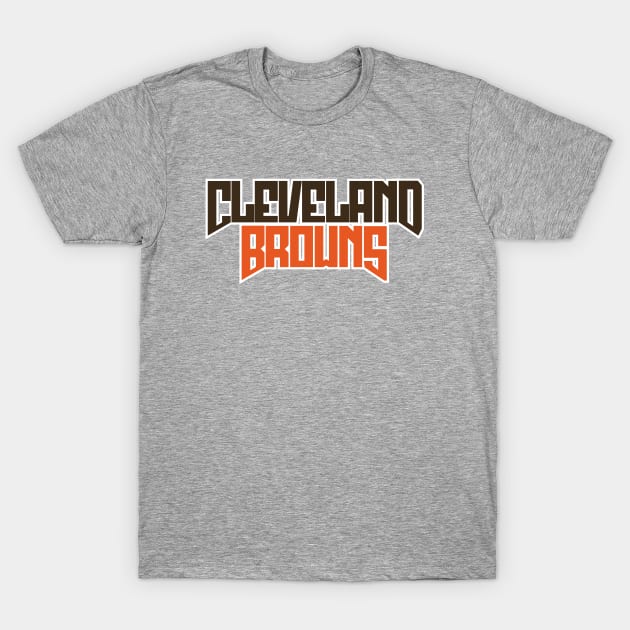 Cleveland Browns T-Shirt by mbloomstine